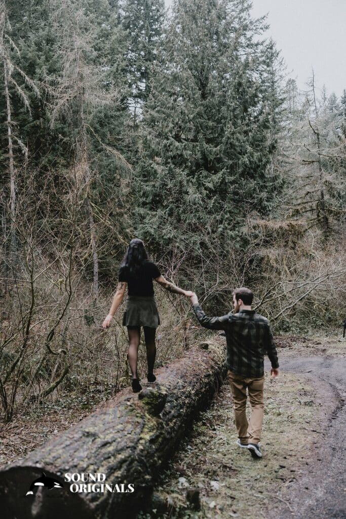 Hoyt Arboretum Engagement // Lauren + Kevin -