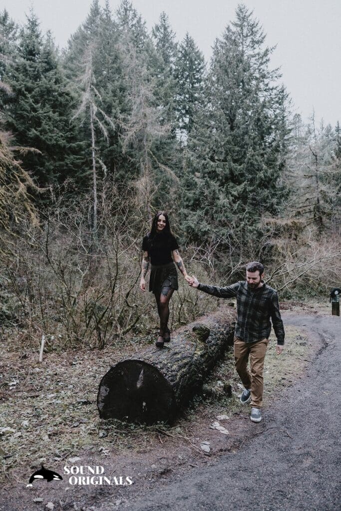Hoyt Arboretum Engagement // Lauren + Kevin -