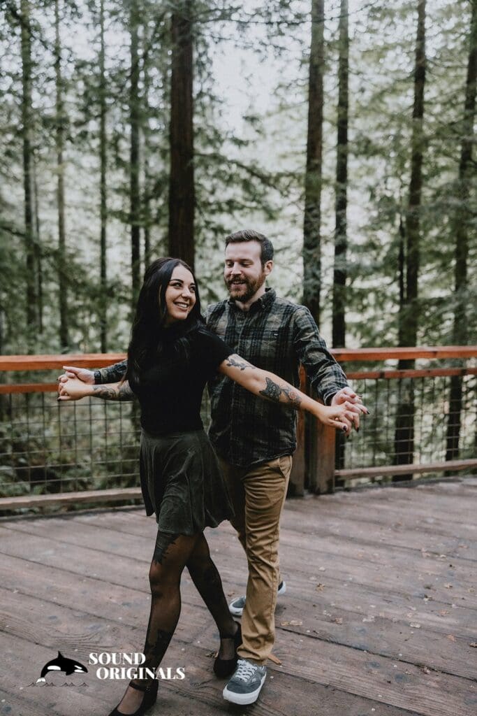 Hoyt Arboretum Engagement // Lauren + Kevin -