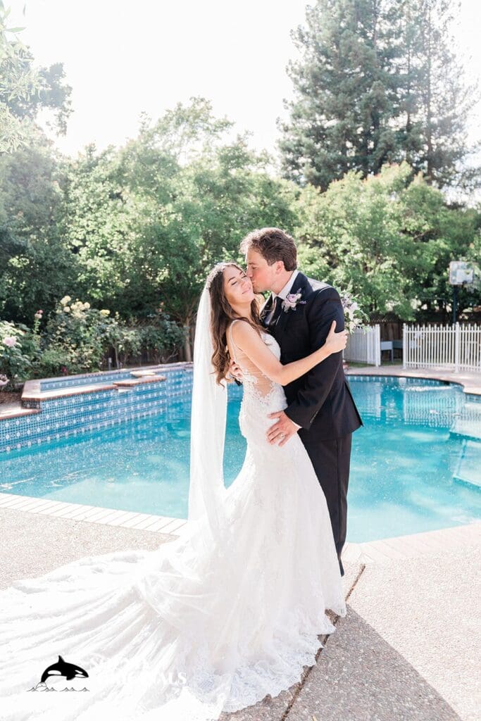 Pleasanton Backyard Wedding // Nicole + Cameron -