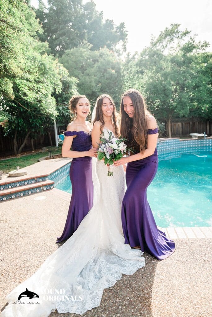 Pleasanton Backyard Wedding // Nicole + Cameron -