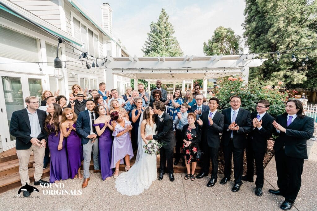 Pleasanton Backyard Wedding // Nicole + Cameron -