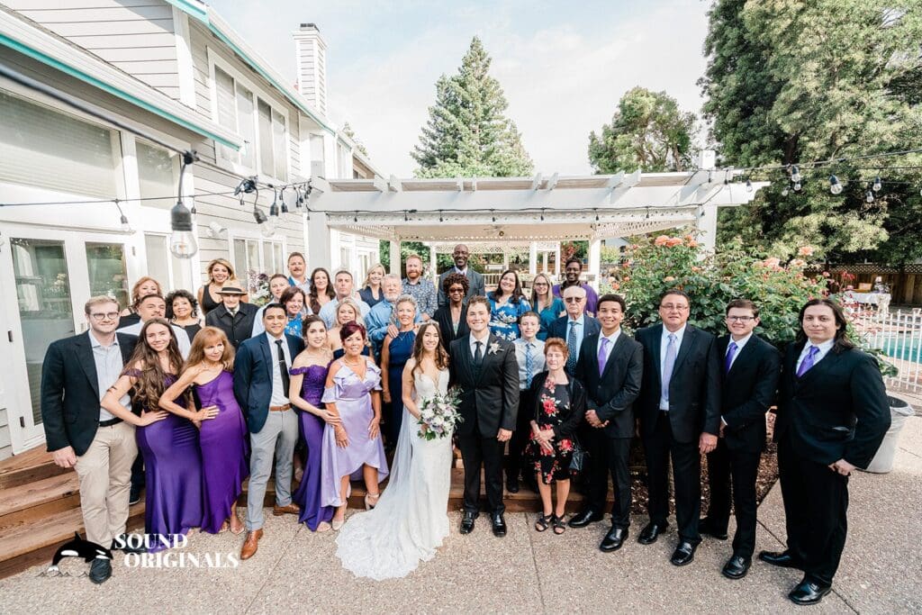 Pleasanton Backyard Wedding // Nicole + Cameron -