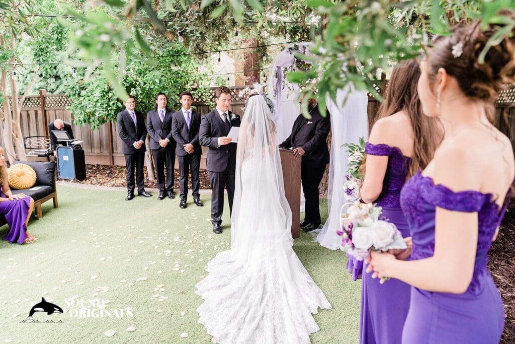 Pleasanton Backyard Wedding // Nicole + Cameron -