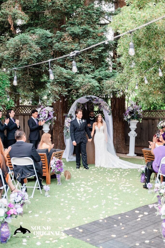 Pleasanton Backyard Wedding // Nicole + Cameron -