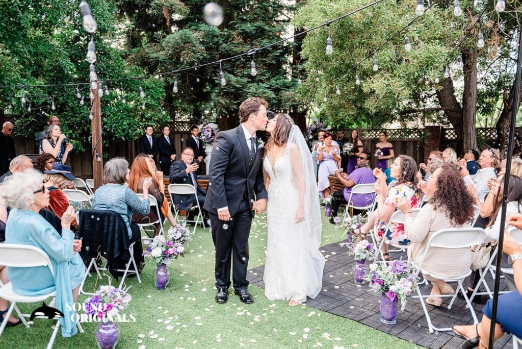 Pleasanton Backyard Wedding // Nicole + Cameron -