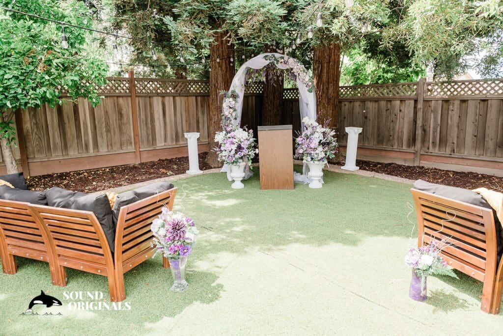 Pleasanton Backyard Wedding // Nicole + Cameron -