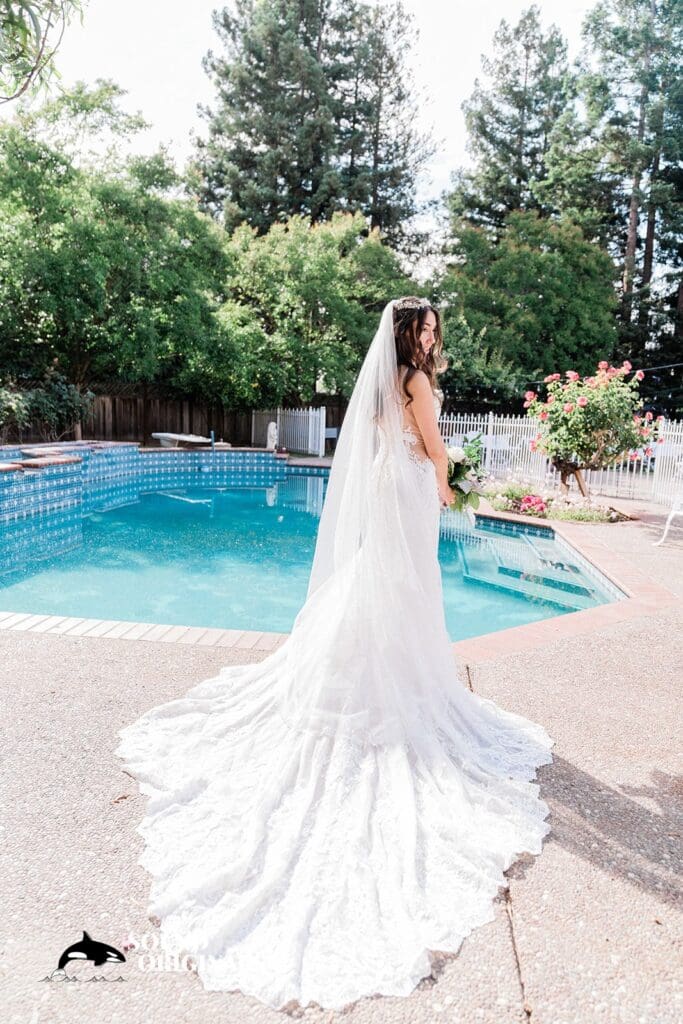 Pleasanton Backyard Wedding // Nicole + Cameron -