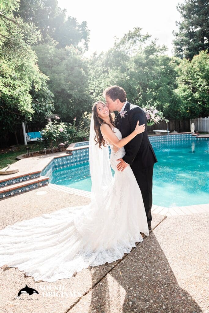 Pleasanton Backyard Wedding // Nicole + Cameron -