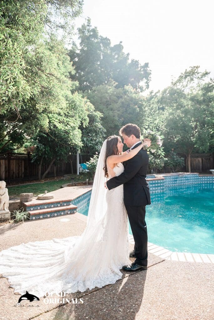 Pleasanton Backyard Wedding // Nicole + Cameron -