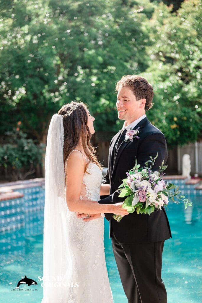 Pleasanton Backyard Wedding // Nicole + Cameron -