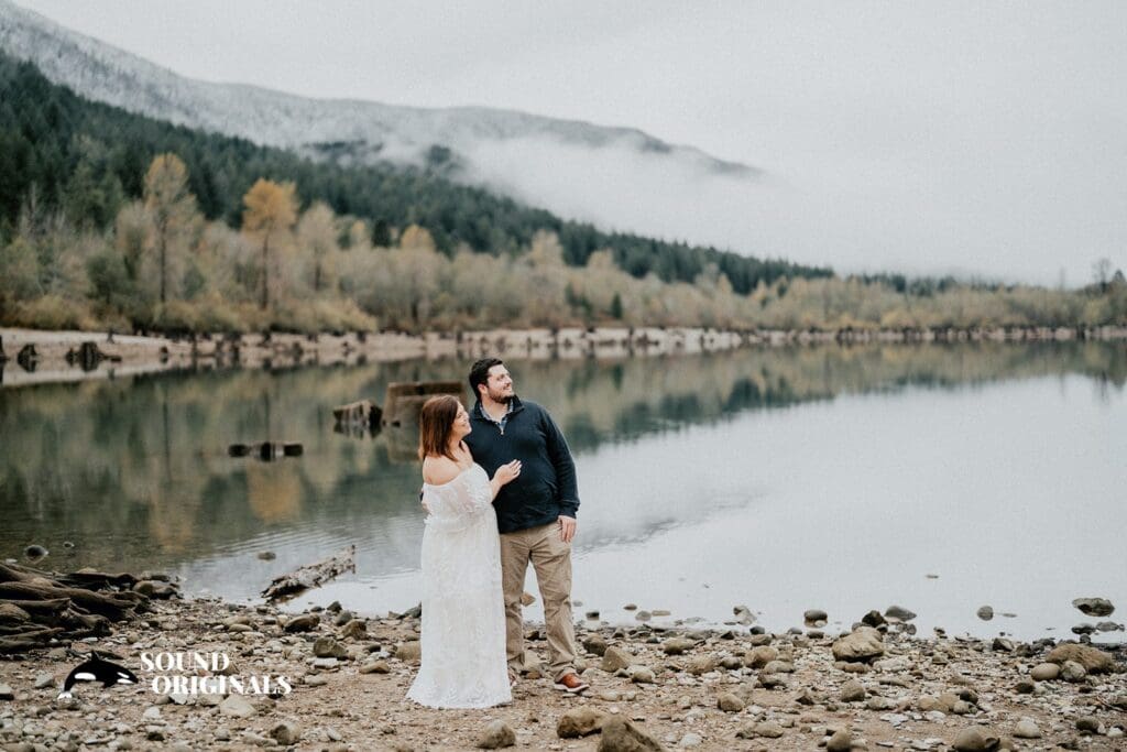Rattlesnake Lake Engagement // Ashley + Dallas -