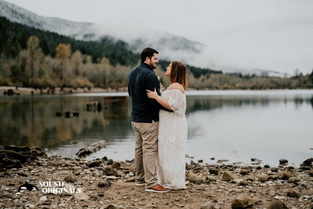 Rattlesnake Lake Engagement // Ashley + Dallas -