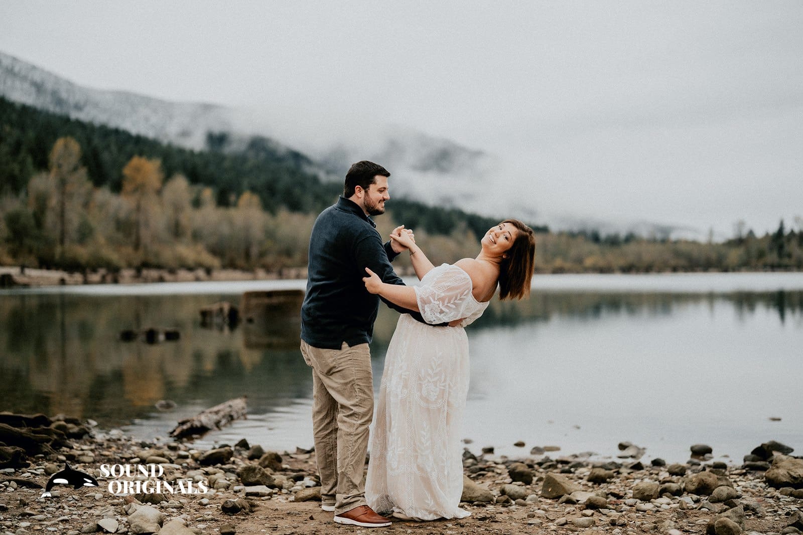 Rattlesnake Lake Engagement // Ashley + Dallas -
