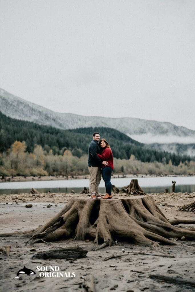 Rattlesnake Lake Engagement // Ashley + Dallas -