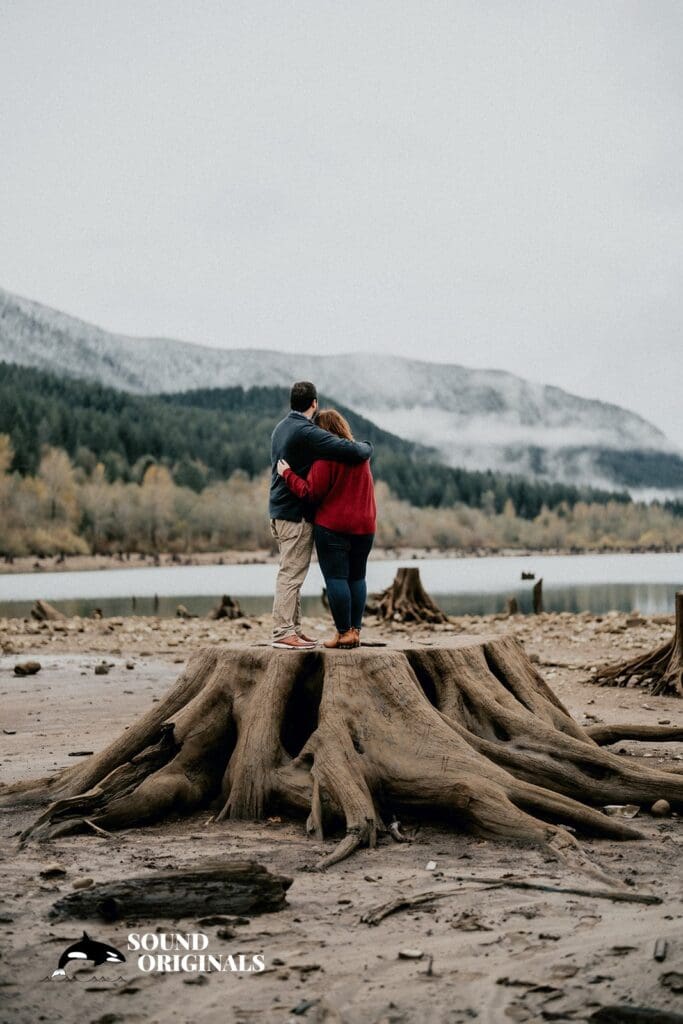 Rattlesnake Lake Engagement // Ashley + Dallas -