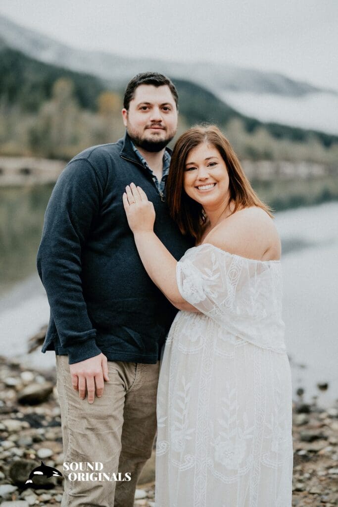 Rattlesnake Lake Engagement // Ashley + Dallas -