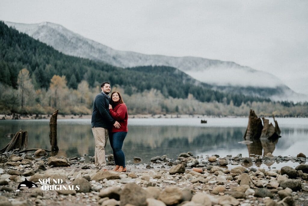 Rattlesnake Lake Engagement // Ashley + Dallas -