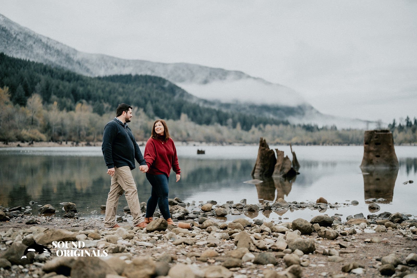 Rattlesnake Lake Engagement // Ashley + Dallas -