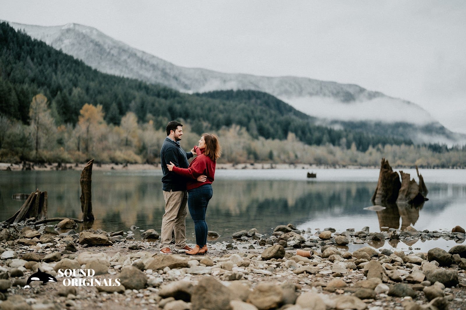 Rattlesnake Lake Engagement // Ashley + Dallas -