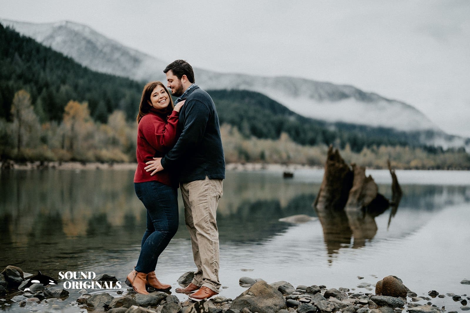 Rattlesnake Lake Engagement // Ashley + Dallas -