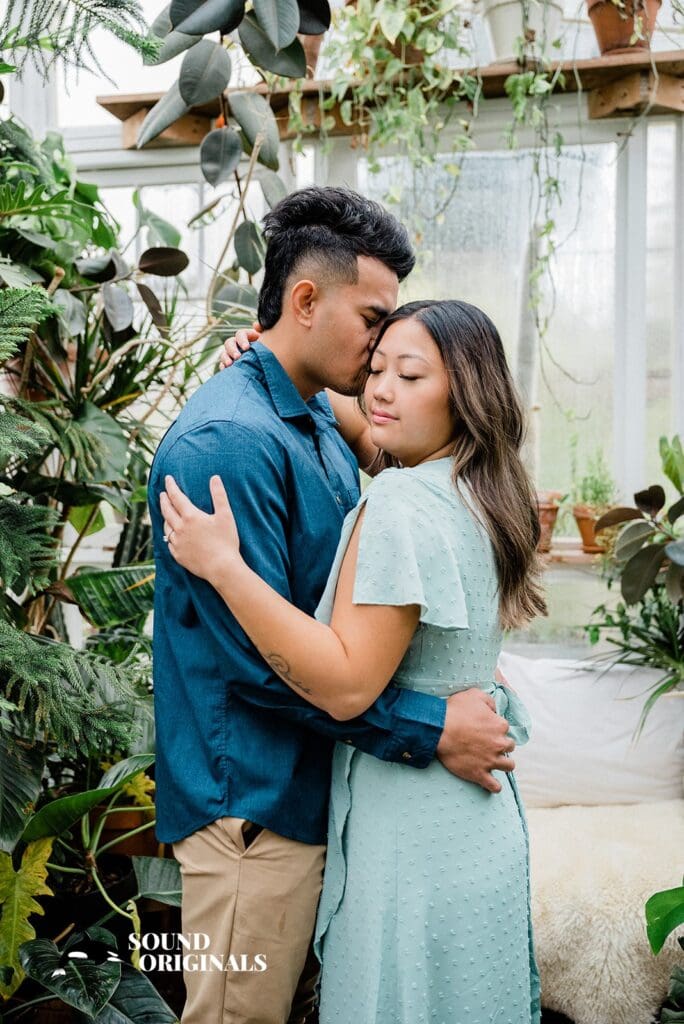 Seattle Greenhouse Engagement // Alyssa + Johnny -