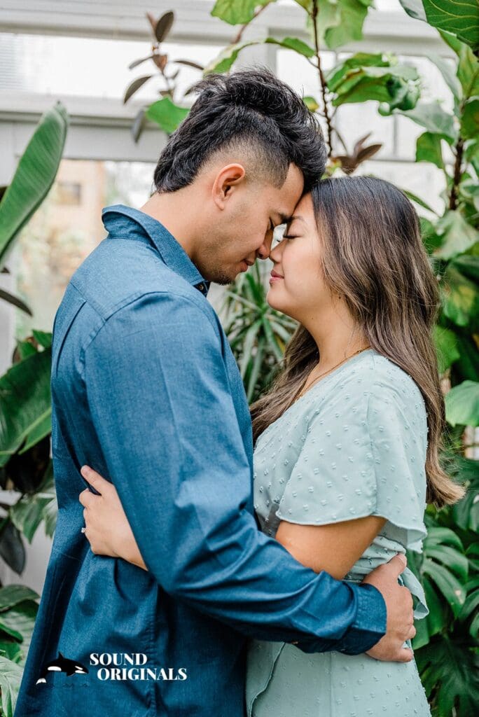 Seattle Greenhouse Engagement // Alyssa + Johnny -