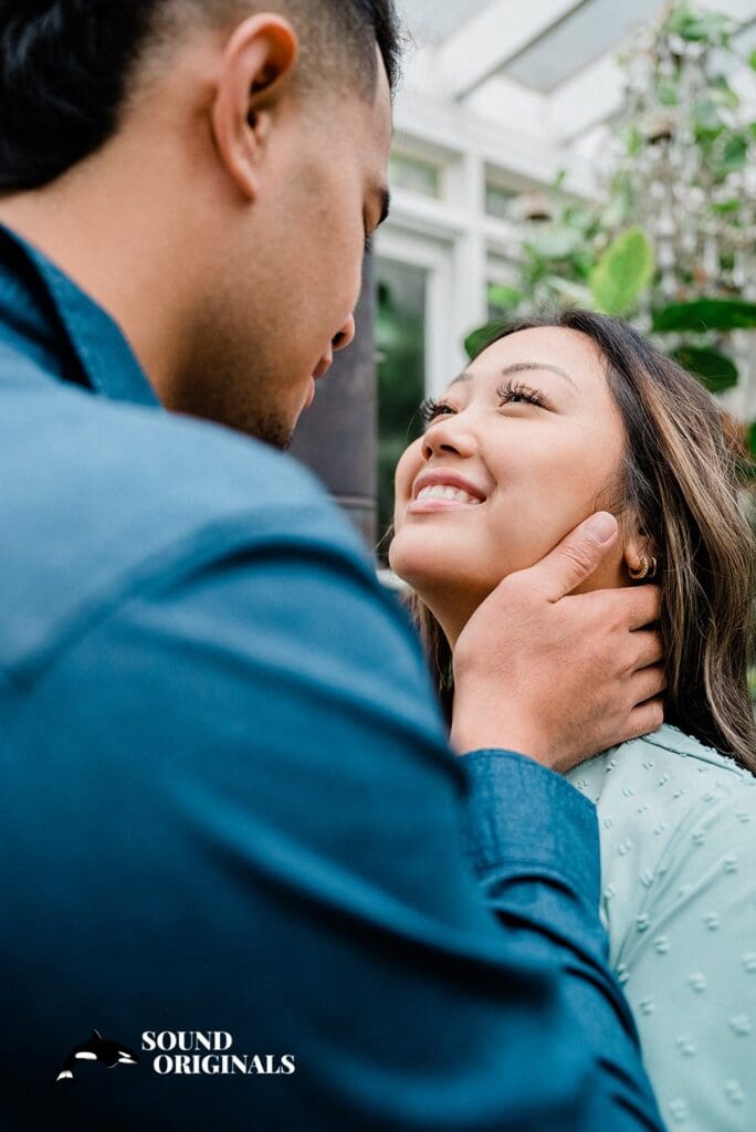 Seattle Greenhouse Engagement // Alyssa + Johnny -