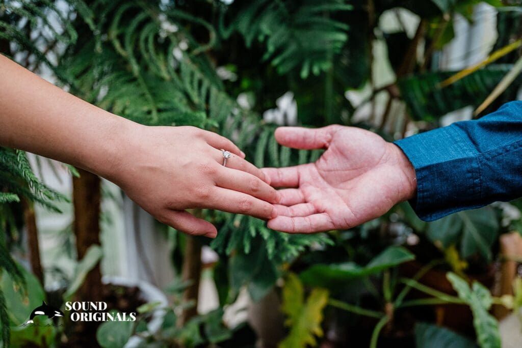 Seattle Greenhouse Engagement // Alyssa + Johnny -