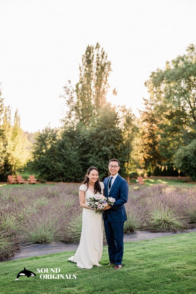 Woodinville Lavender Farm Wedding // Jeanette + Jonathan -