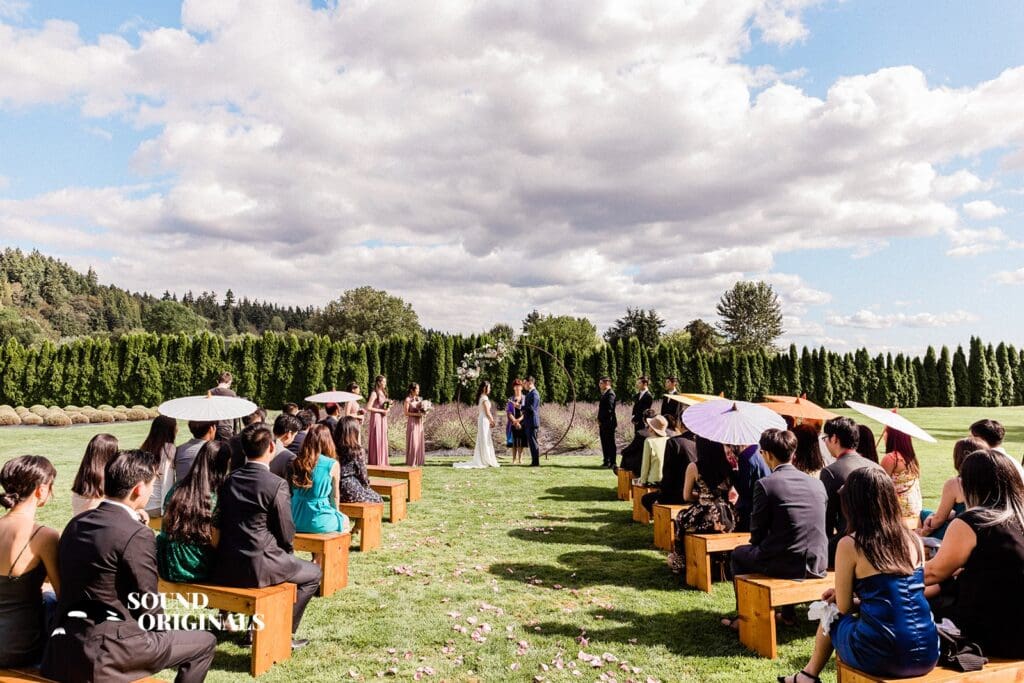 Woodinville Lavender Farm Wedding // Jeanette + Jonathan -