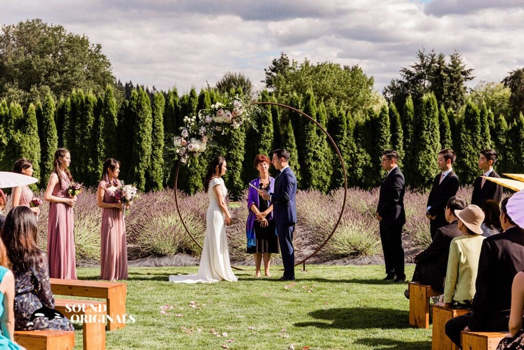Woodinville Lavender Farm Wedding // Jeanette + Jonathan -