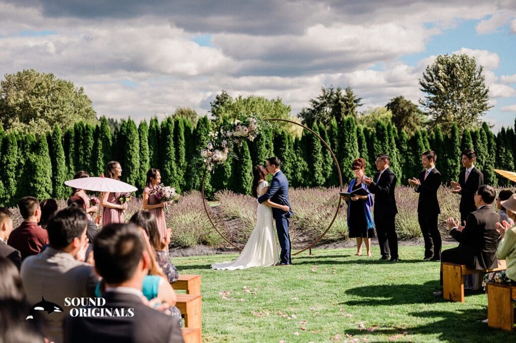 Woodinville Lavender Farm Wedding // Jeanette + Jonathan -