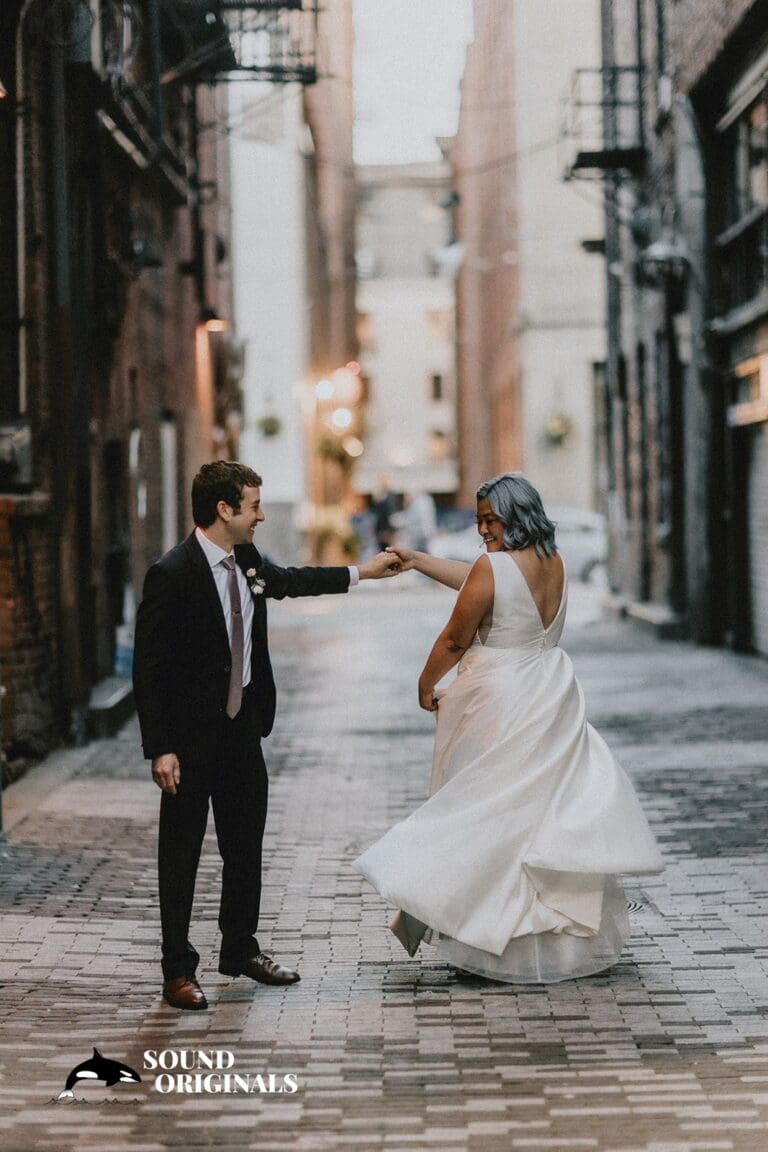AXIS Pioneer Square Wedding // Eliza + Zach