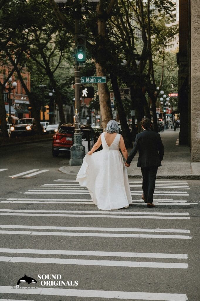 AXIS Pioneer Square Wedding // Eliza + Zach -