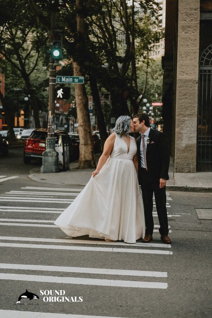AXIS Pioneer Square Wedding // Eliza + Zach -