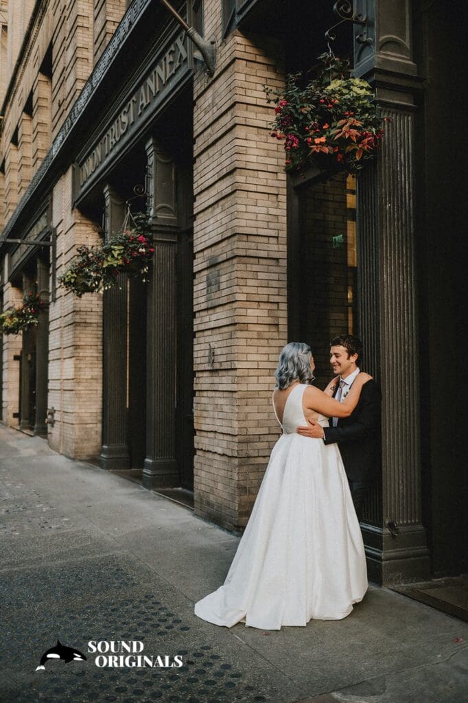 AXIS Pioneer Square Wedding // Eliza + Zach -