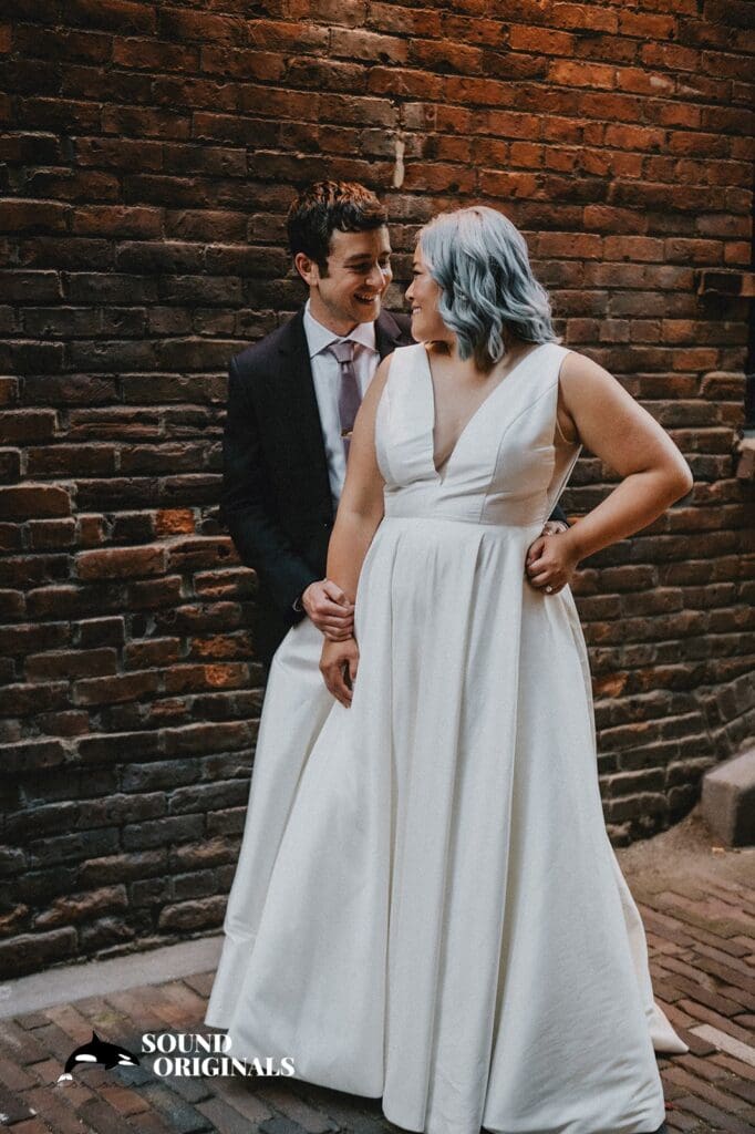 AXIS Pioneer Square Wedding // Eliza + Zach -