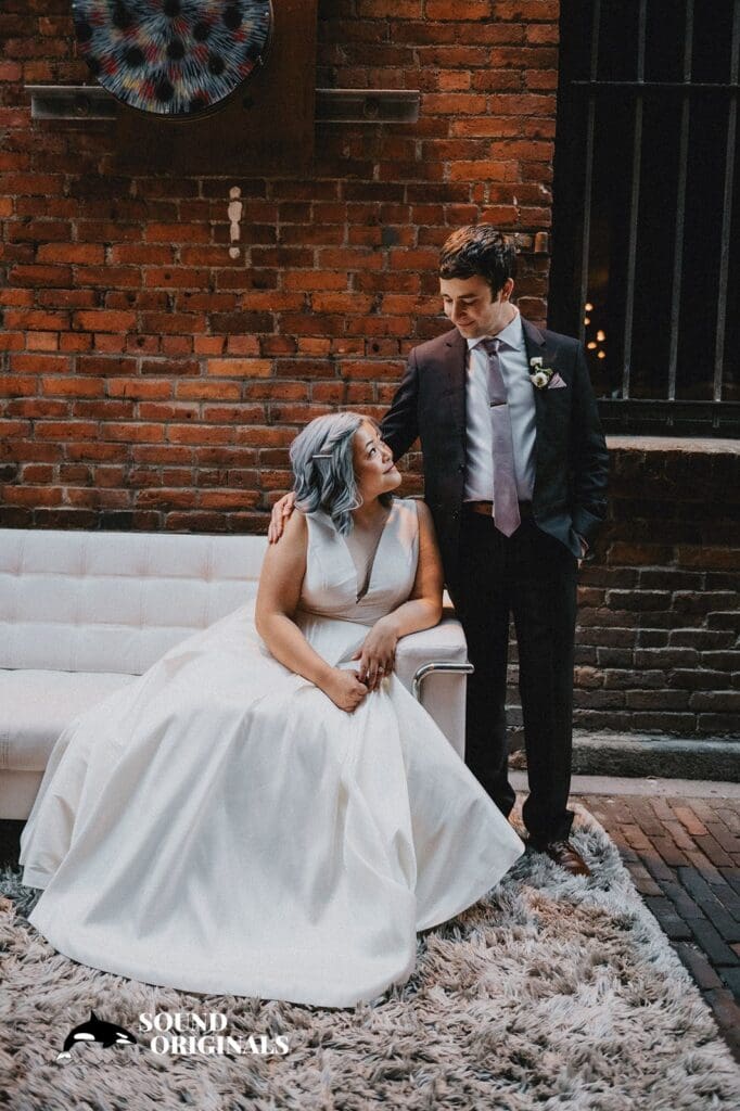 AXIS Pioneer Square Wedding // Eliza + Zach -