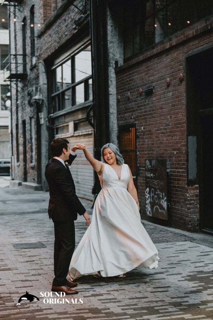 AXIS Pioneer Square Wedding // Eliza + Zach -