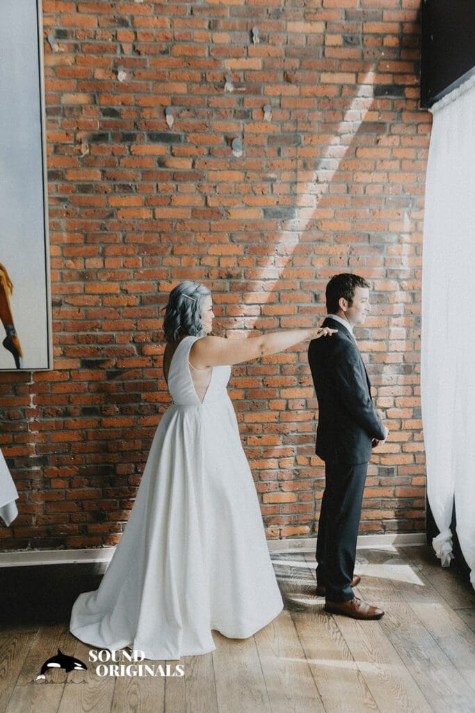 AXIS Pioneer Square Wedding // Eliza + Zach -
