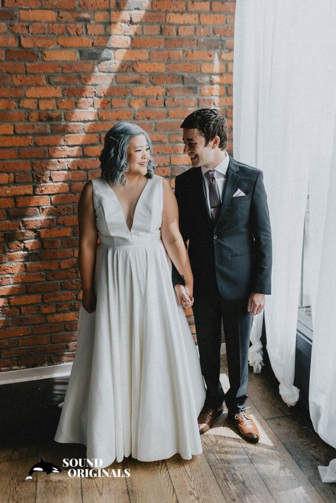 AXIS Pioneer Square Wedding // Eliza + Zach -