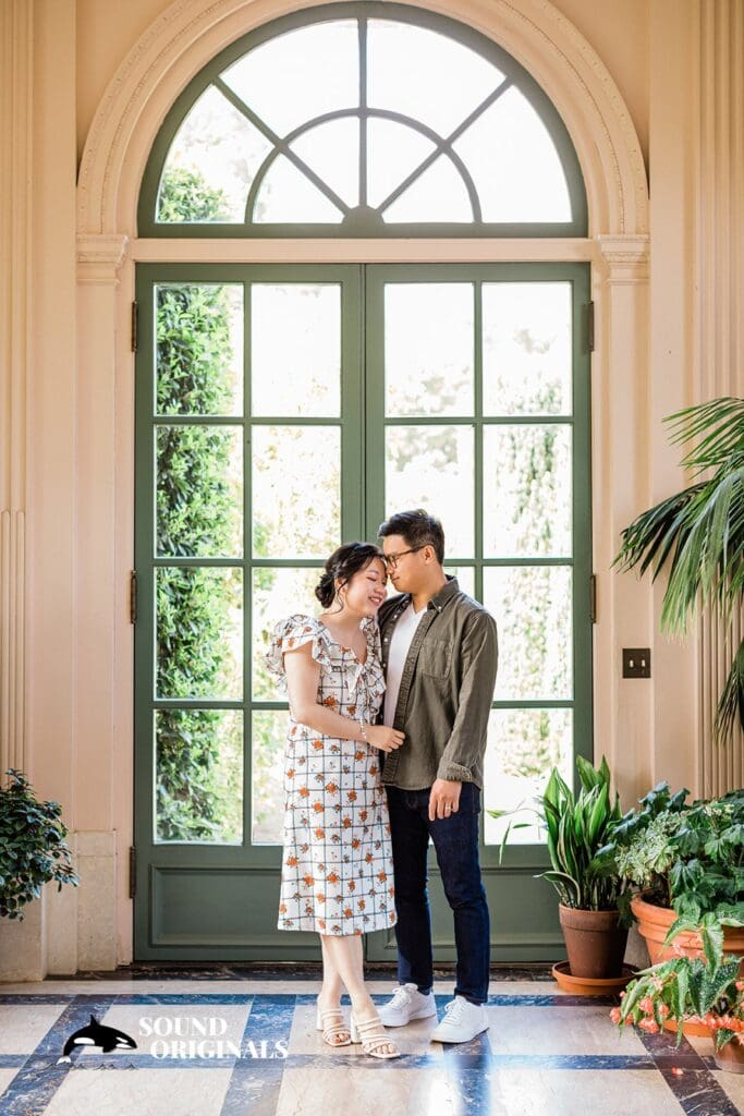 Filoli Historic House & Garden engagement photography by San Francisco Wedding Photography & Videography, one of the 24 Best Places for Engagement Photos in San Francisco
