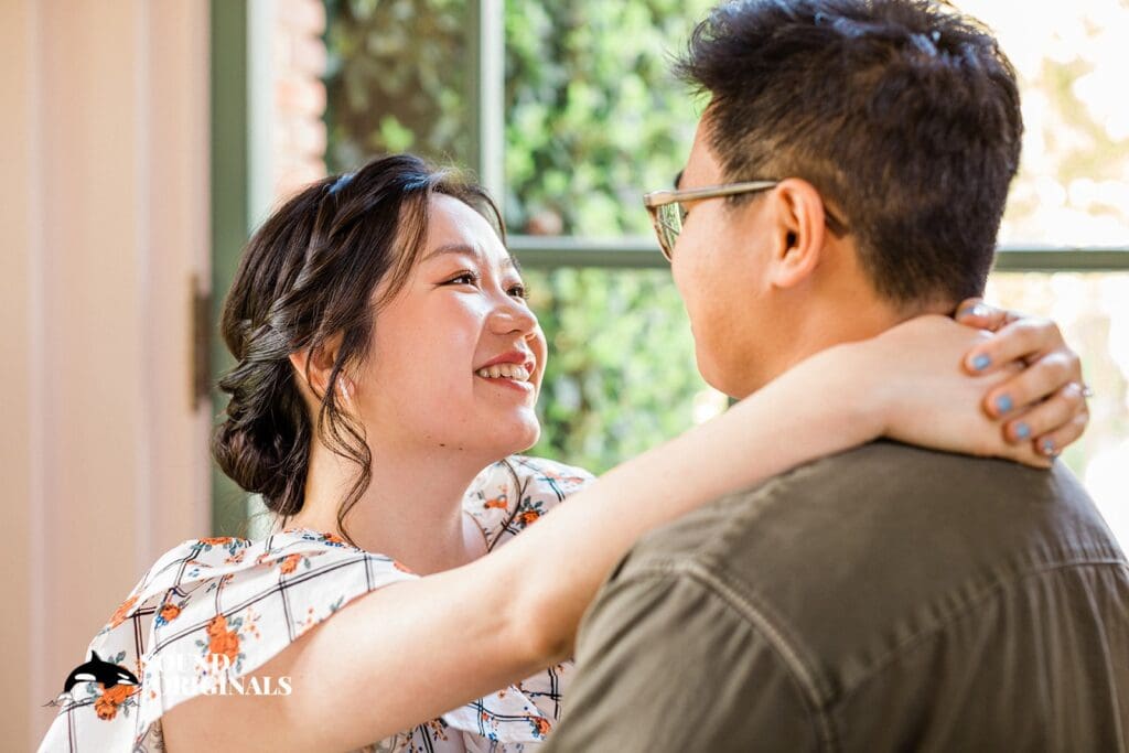 Linna + Jonathan Filoli Historic House & Garden Engagement // Linna & Jonathan -