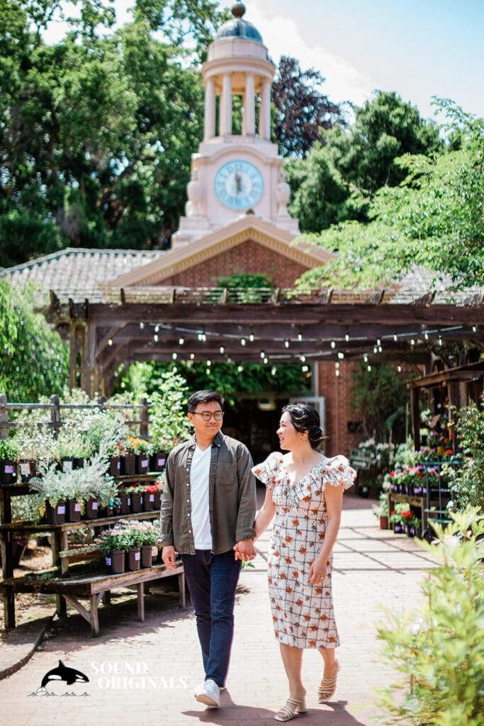 Filoli Historic House & Garden engagement photography by San Francisco Wedding Photography & Videography, one of the 24 Best Places for Engagement Photos in San Francisco