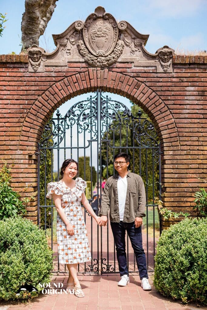 Filoli Historic House & Garden engagement photography by San Francisco Wedding Photography & Videography, one of the 24 Best Places for Engagement Photos in San Francisco