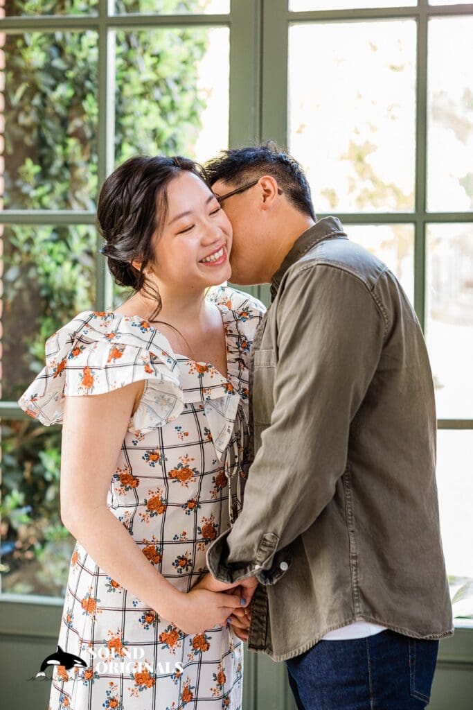 Linna + Jonathan Filoli Historic House & Garden Engagement // Linna & Jonathan -