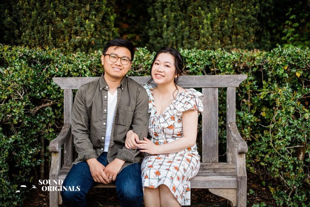 Linna + Jonathan Filoli Historic House & Garden Engagement // Linna & Jonathan -