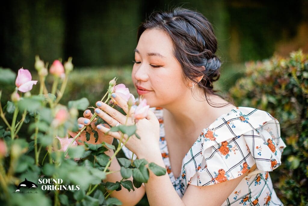 Linna + Jonathan Filoli Historic House & Garden Engagement // Linna & Jonathan -