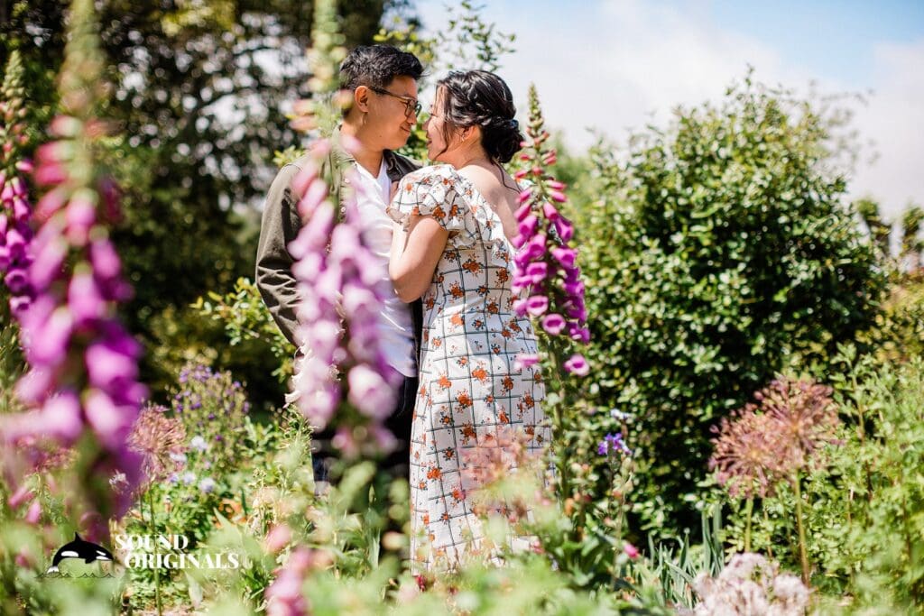 Linna + Jonathan Filoli Historic House & Garden Engagement // Linna & Jonathan -